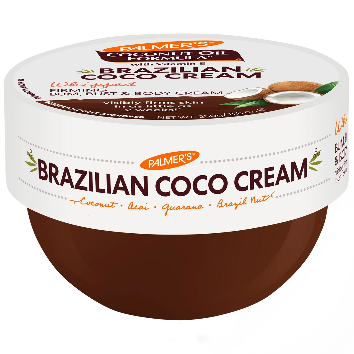 Brazilian Coco Whipped Bum, Bust & Body Cream