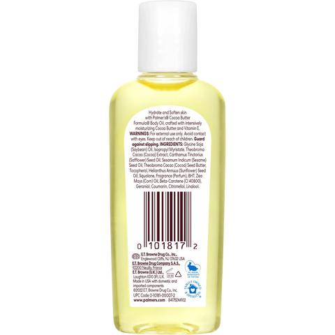Moisturizes & Softens Cocoa Butter Body Oil