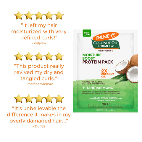 Coconut Oil Protein Pack