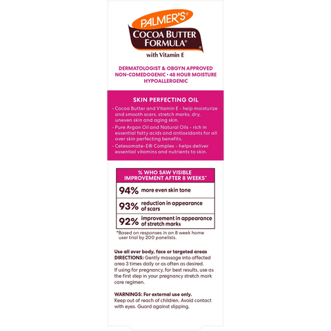 Cocoa Butter Skin Therapy Oil with Vitamin E