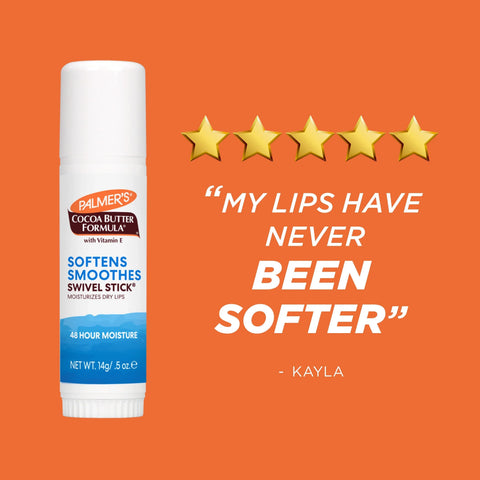 Softens & Smooths Swivel Stick