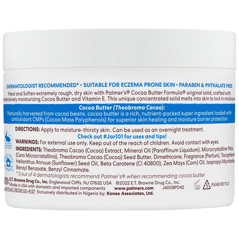 Cocoa Butter Heals & Softens Original Solid