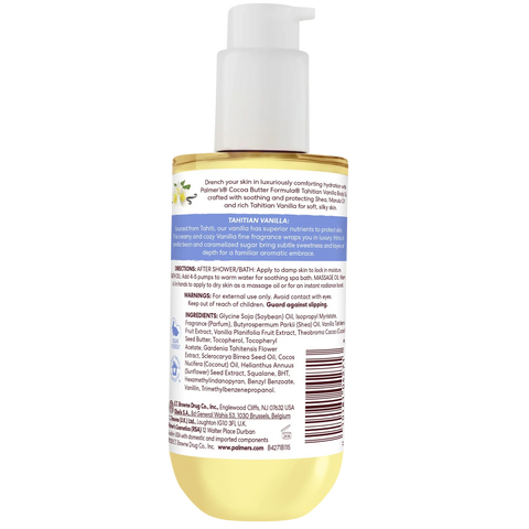 Tahitian Vanilla Moisture Drenching Body Oil
