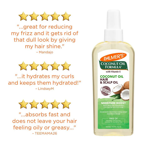 Coconut Oil Hair & Scalp Oil