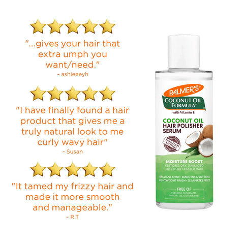 Coconut Oil Hair Polisher Serum