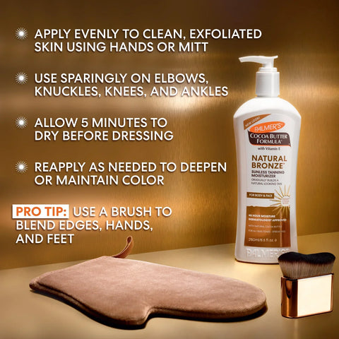 Natural Bronze Sunless Tanning Moisturizer
