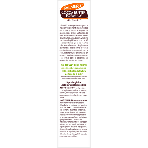 Cocoa Butter Massage Cream for Stretch Marks
