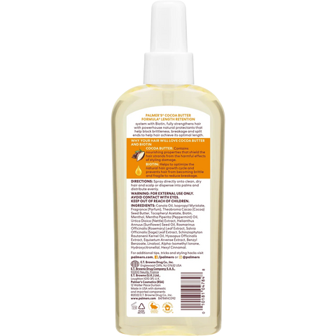Cocoa Butter Hair & Scalp Oil