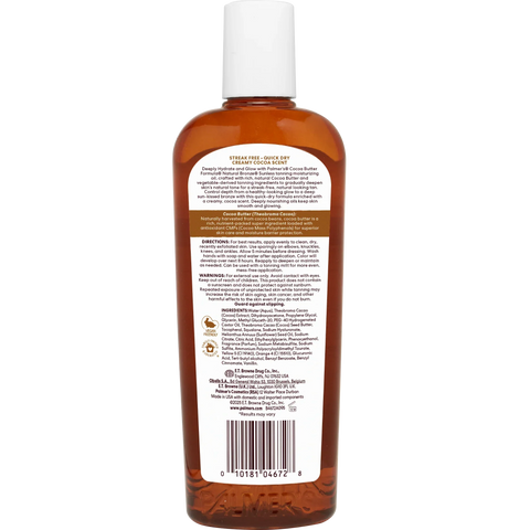 Natural Bronze Sunless Tanning Moisturizing Oil