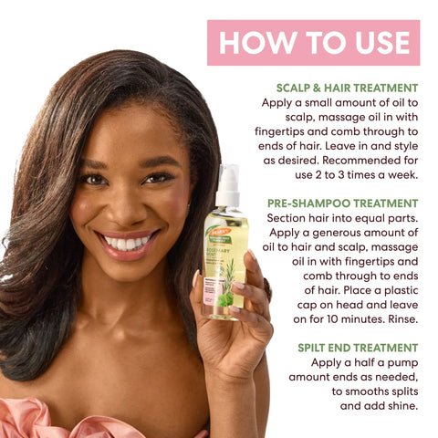 Rosemary Mint Strengthening Hair & Scalp Oil