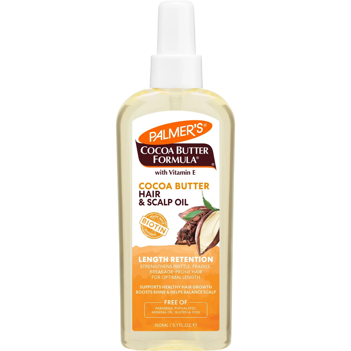 Cocoa Butter Hair & Scalp Oil