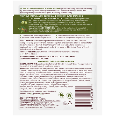 Olive Oil Deep Conditioner