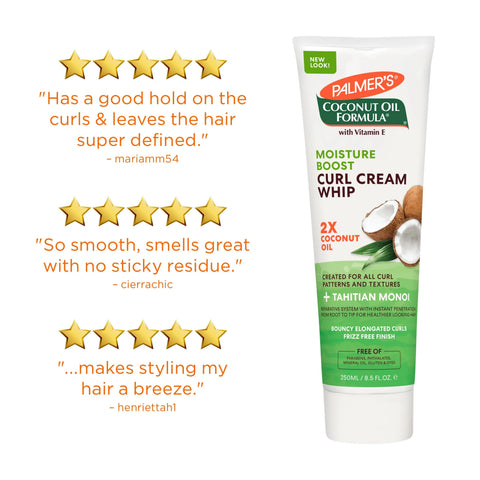 Coconut Oil Curl Cream Whip