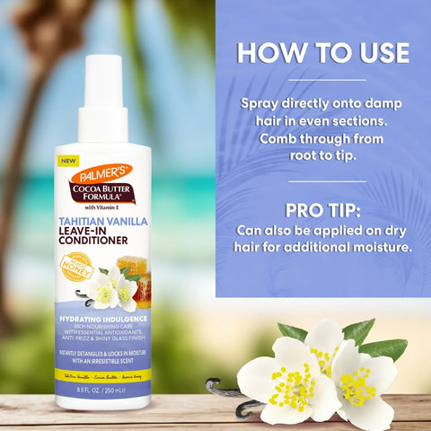 Tahitian Vanilla Leave-In Conditioner