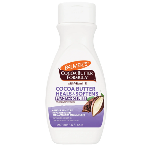 Heals & Softens Cocoa Butter Body Lotion, Fragrance Free