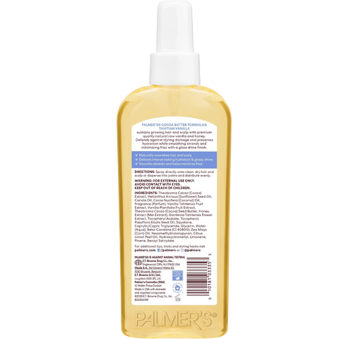 Tahitian Vanilla Hair & Scalp Oil