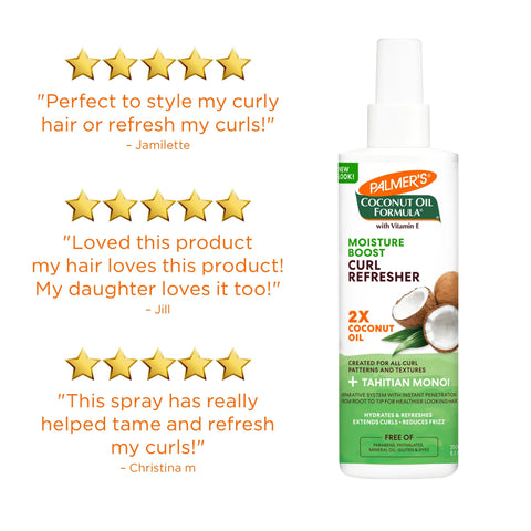 Coconut Oil Curl Refresher