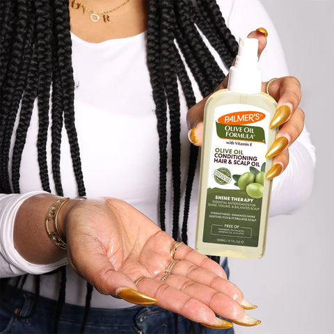 Olive Oil Hair & Scalp Oil