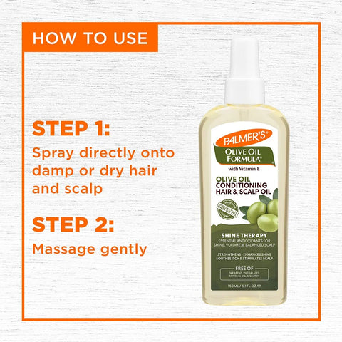 Olive Oil Hair & Scalp Oil