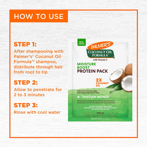 Coconut Oil Protein Pack