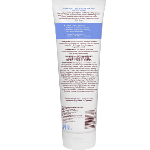 Tahitian Vanilla Shampoo