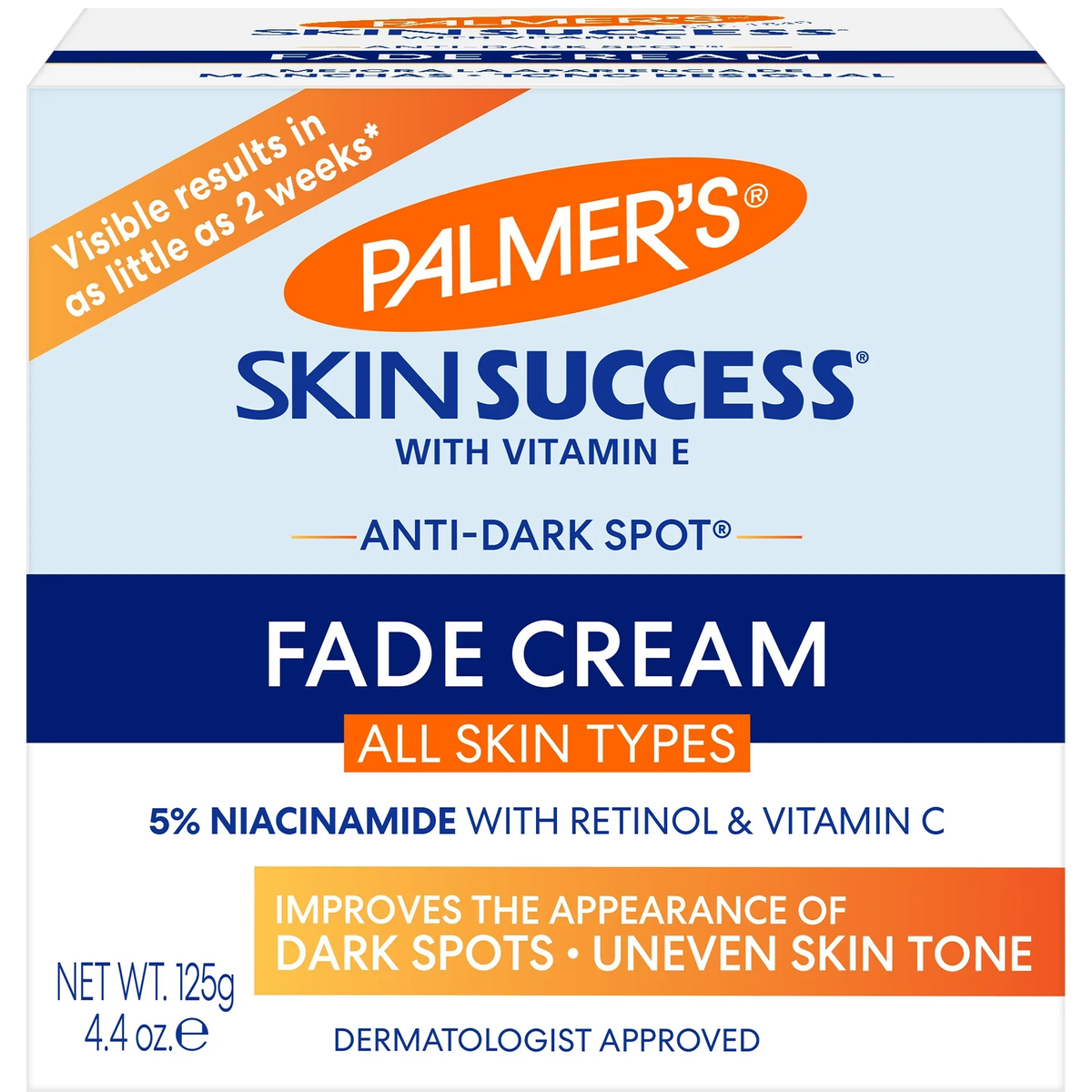 Anti-Dark Spot Fade Cream, for all Skin Types