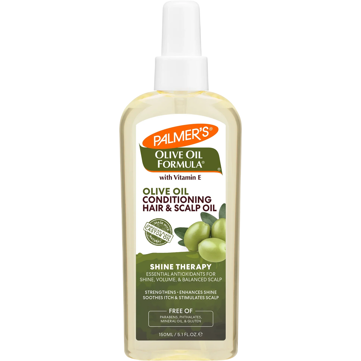 Olive Oil Hair & Scalp Oil