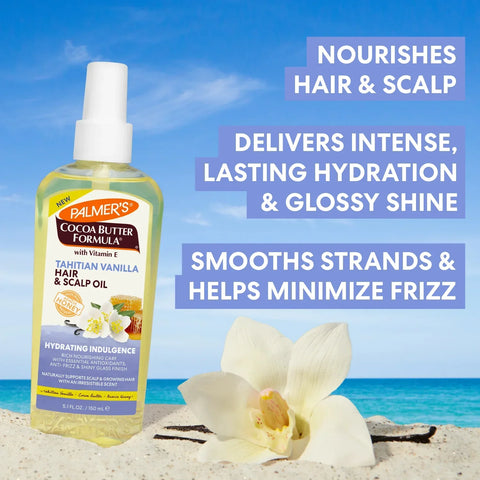 Tahitian Vanilla Hair & Scalp Oil